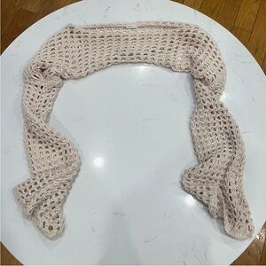 Crochet Knit Scarf